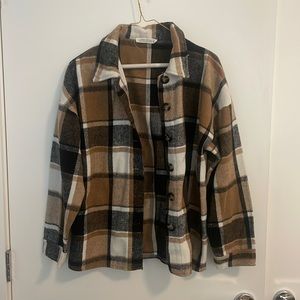 12th Tribe Flannel size small
